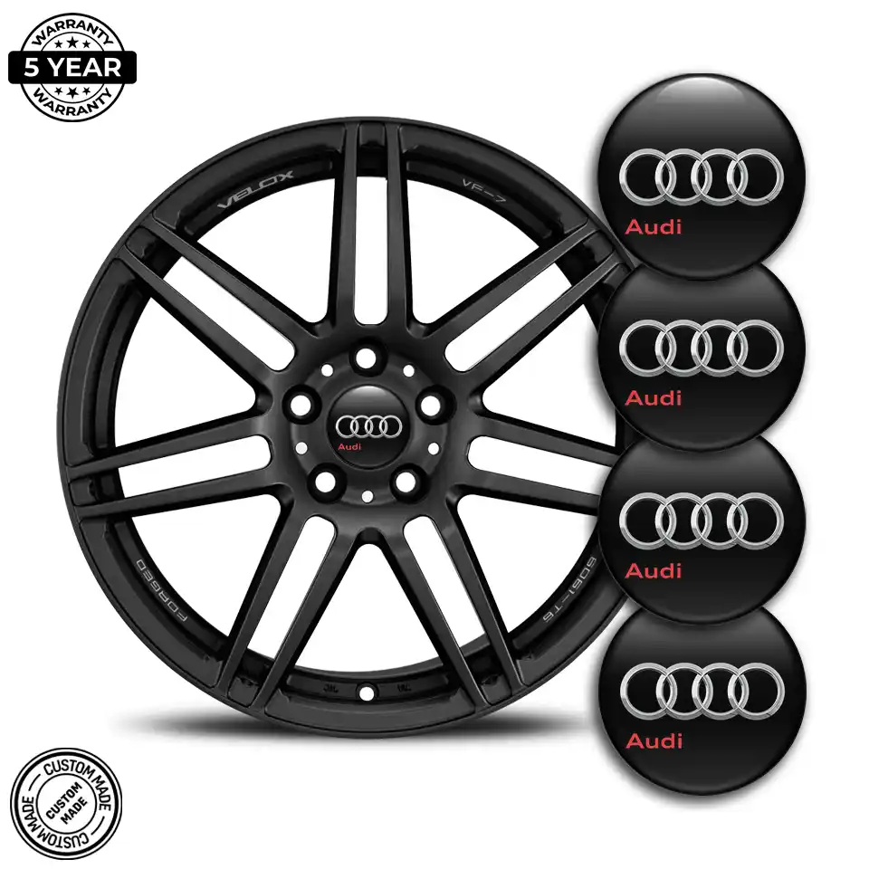 Audi Silicone Sticker Premium Edition