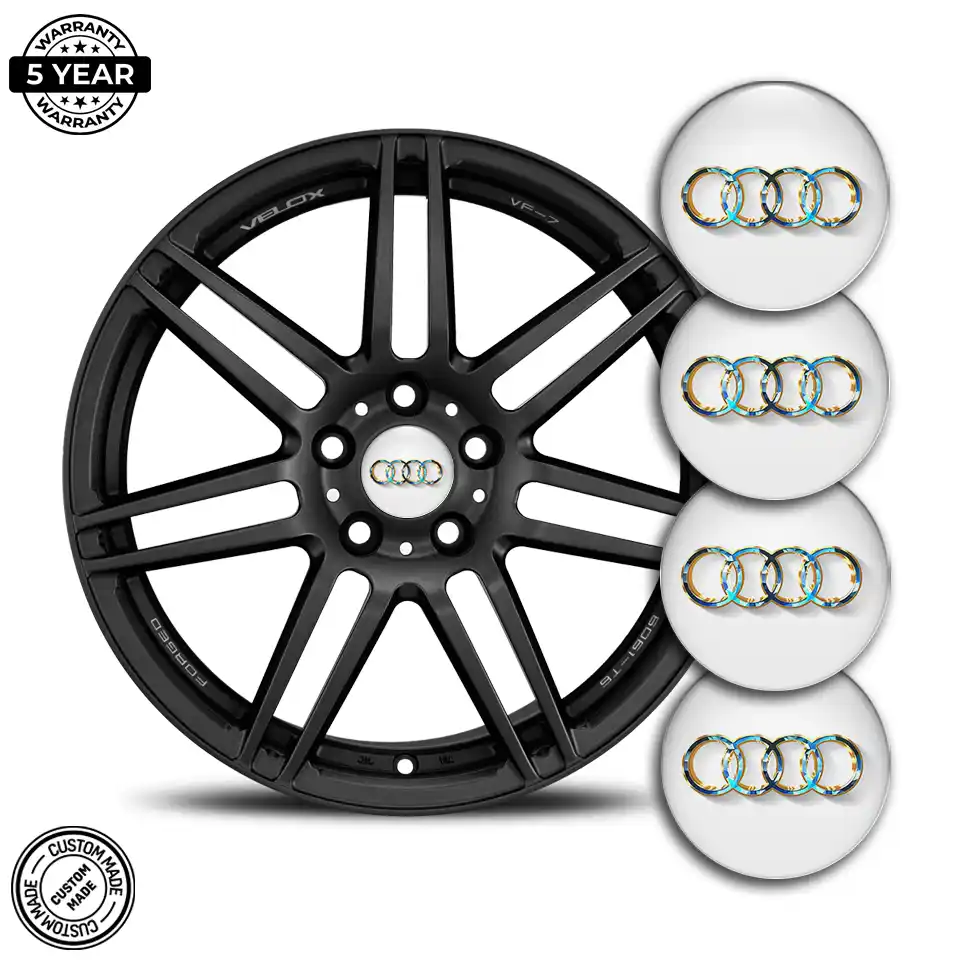 Audi Silicone Sticker Self-Adhesive Branded Edition
