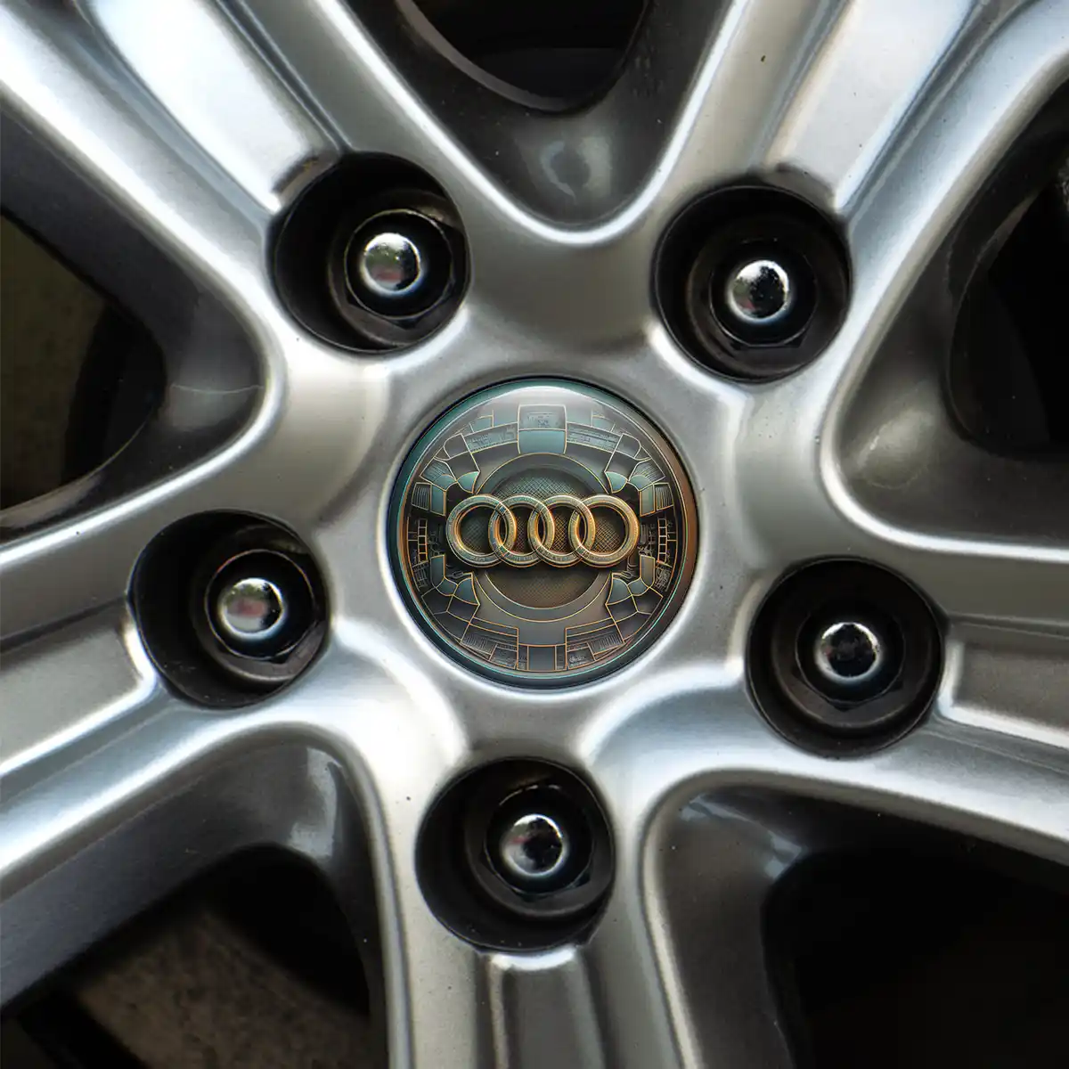 Audi Silicone Sticker Self-Adhesive Luxury Edition