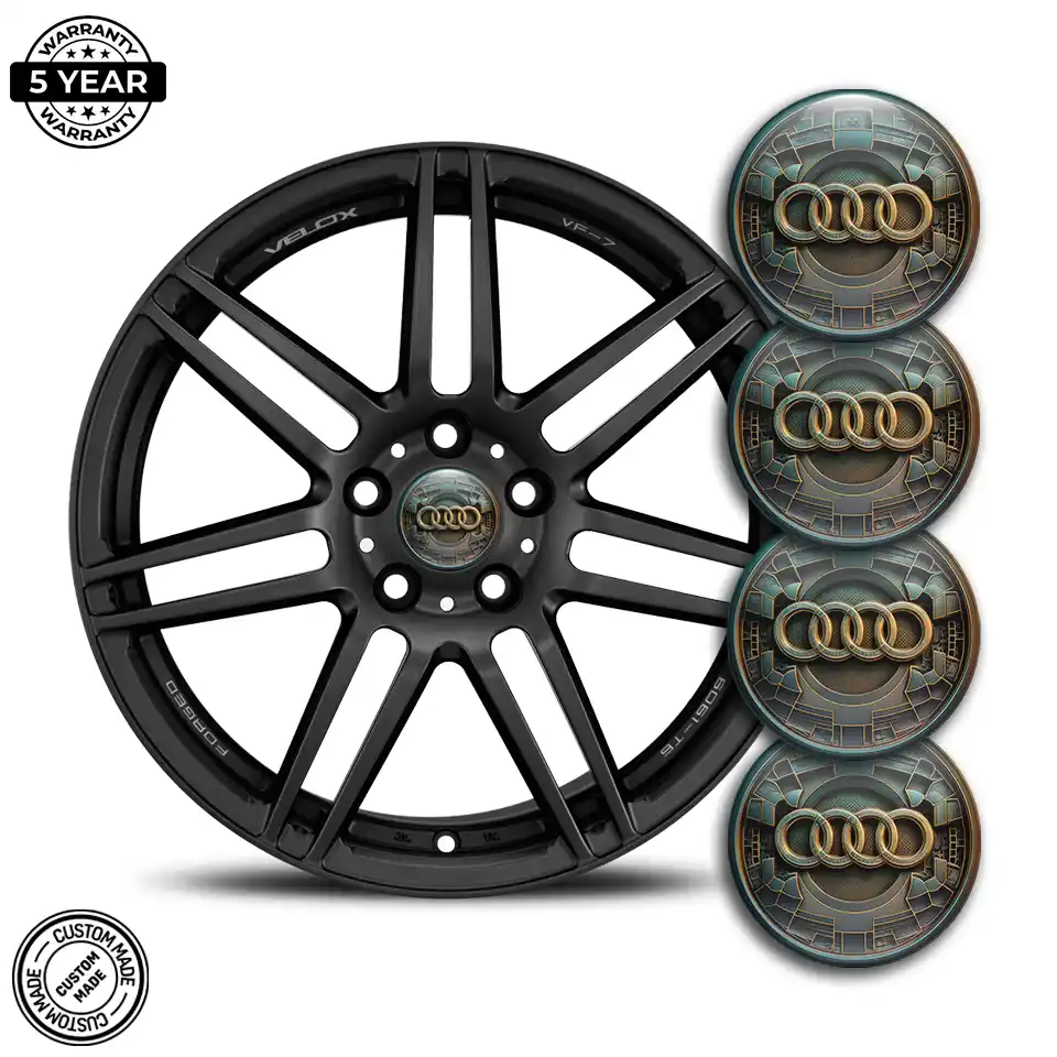 Audi Silicone Sticker Self-Adhesive Luxury Edition
