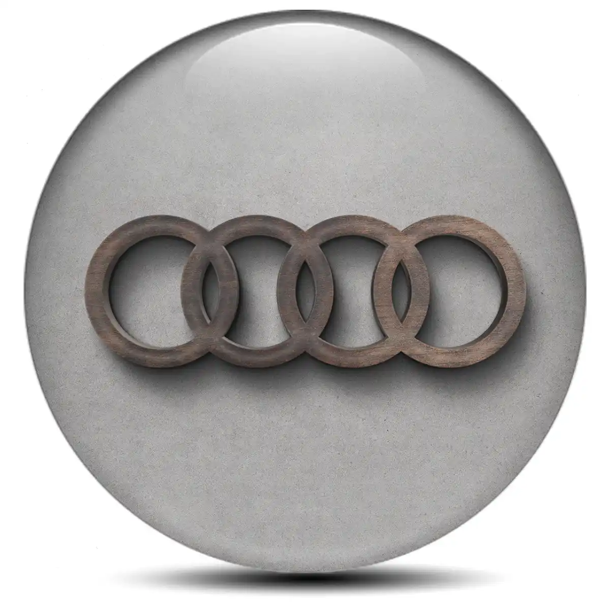Audi Silicone Sticker Self-Adhesive Premium Resin