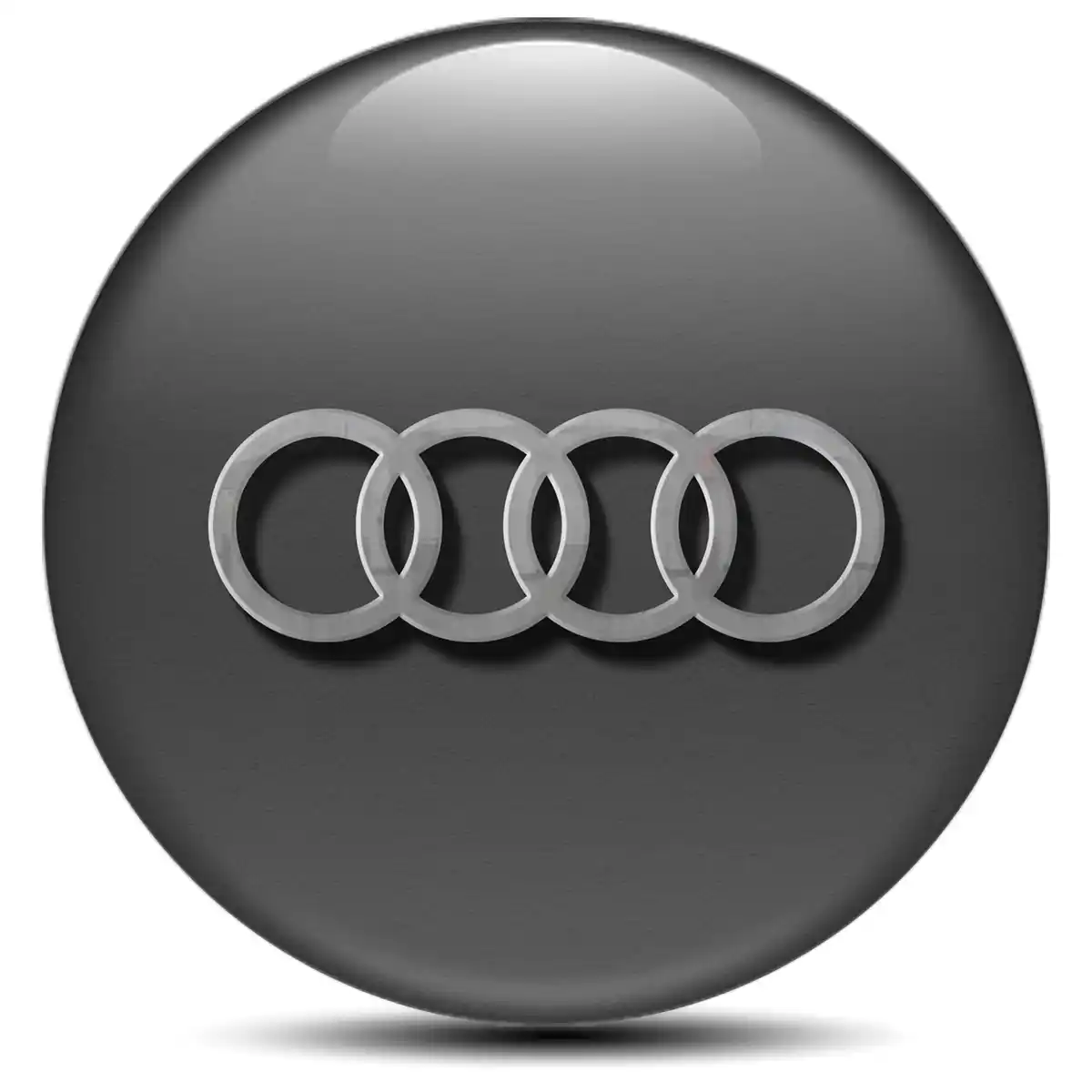 Audi Silicone Sticker Self-Adhesive Stylish Design