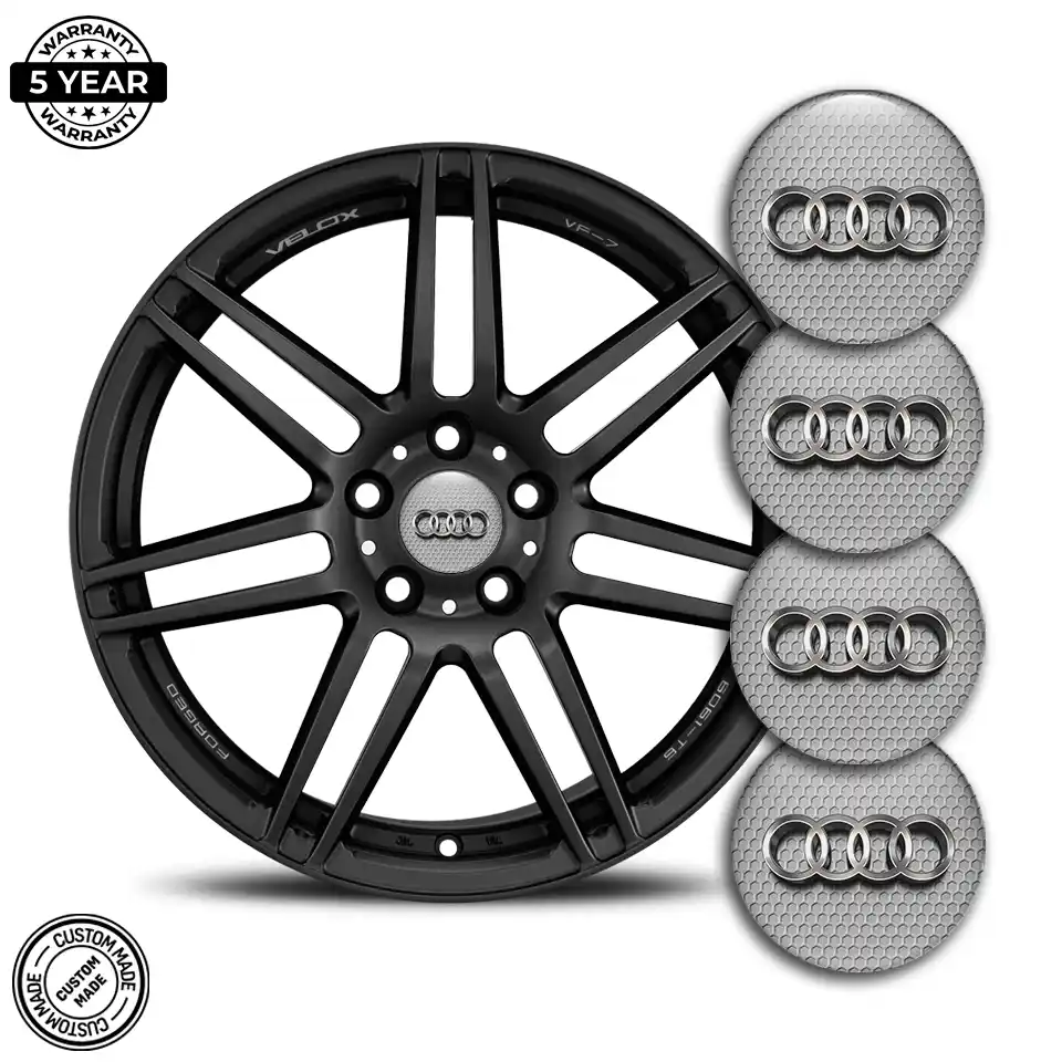 Audi Sticker Epoxy 3D Gel Premium Quality