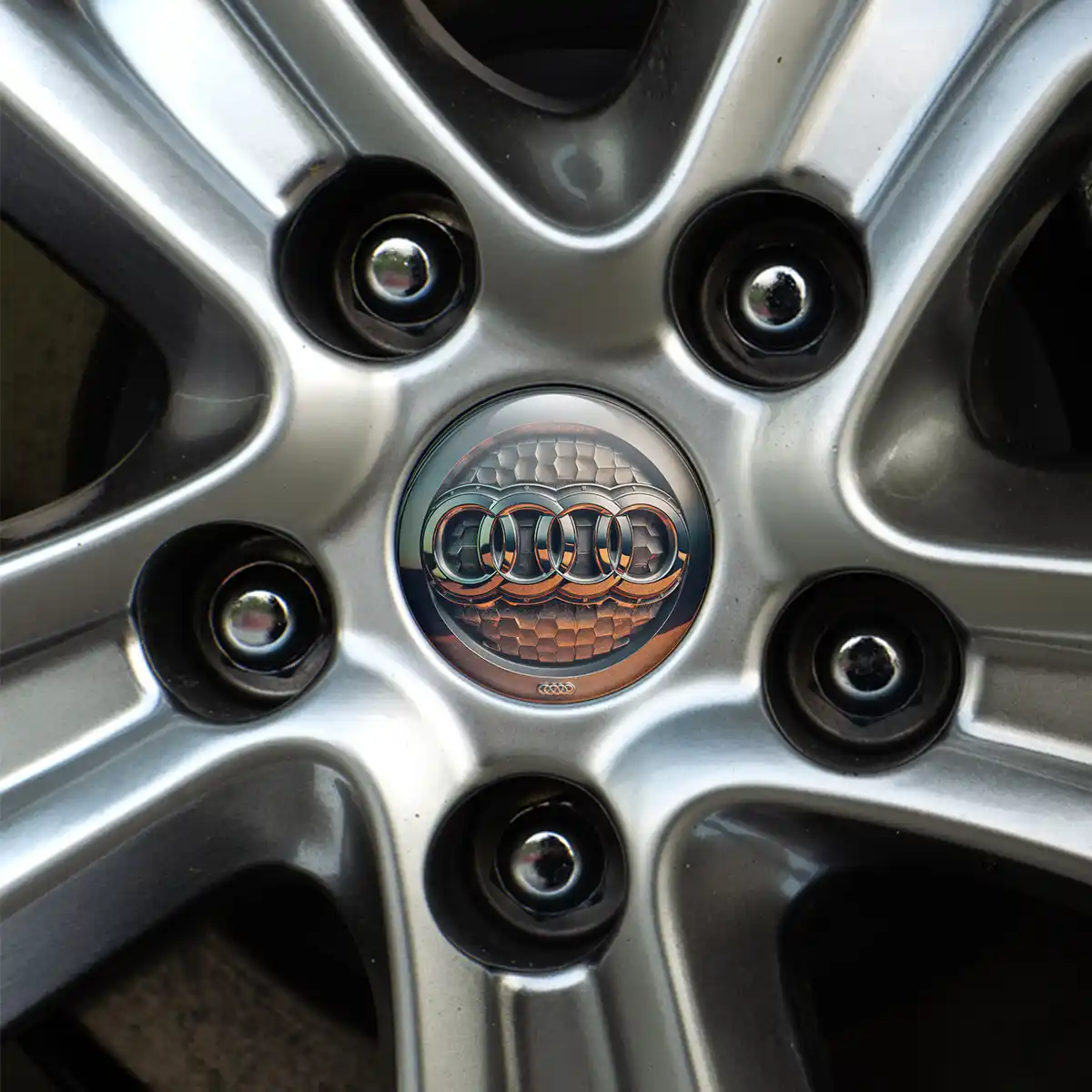 Audi Wheel Emblem Self-Adhesive Sport X