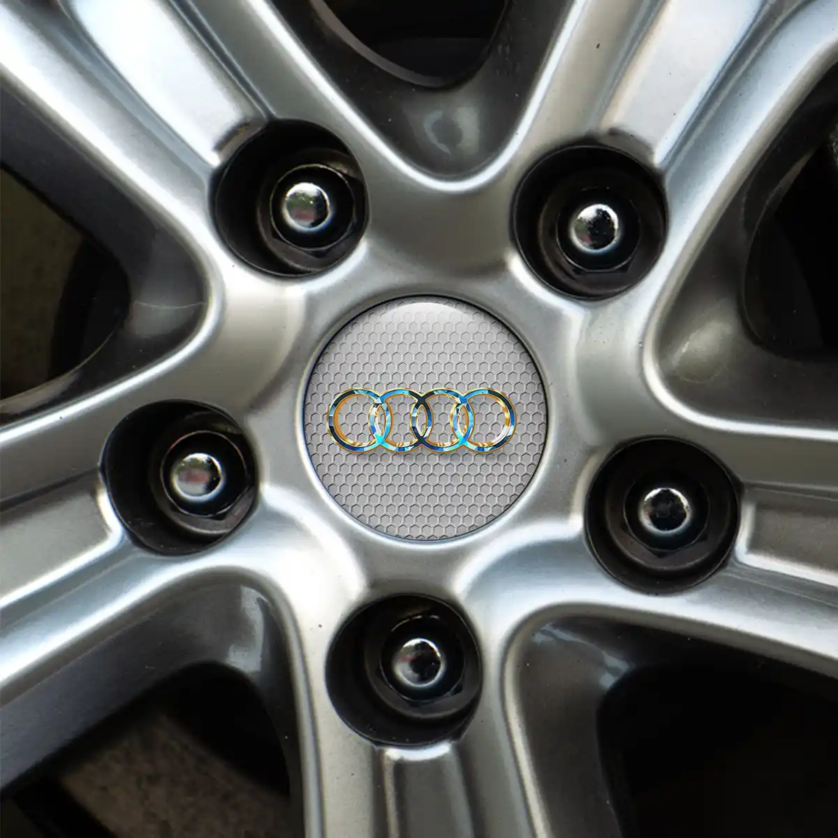 Audi Wheel Emblems Exterior Design