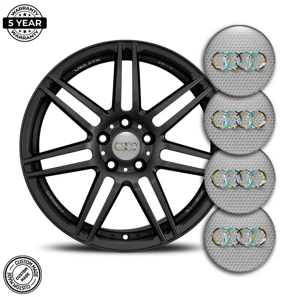 Audi Wheel Emblems Exterior Design