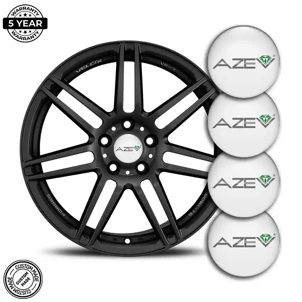 Azev Domed Sticker Self-Adhesive Stylish Design