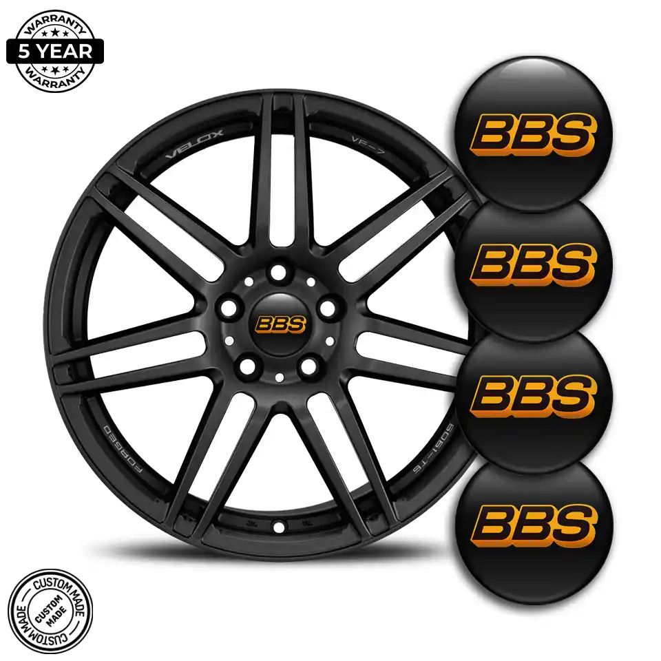 BBS Domed Emblem Self-Adhesive Premium Edition