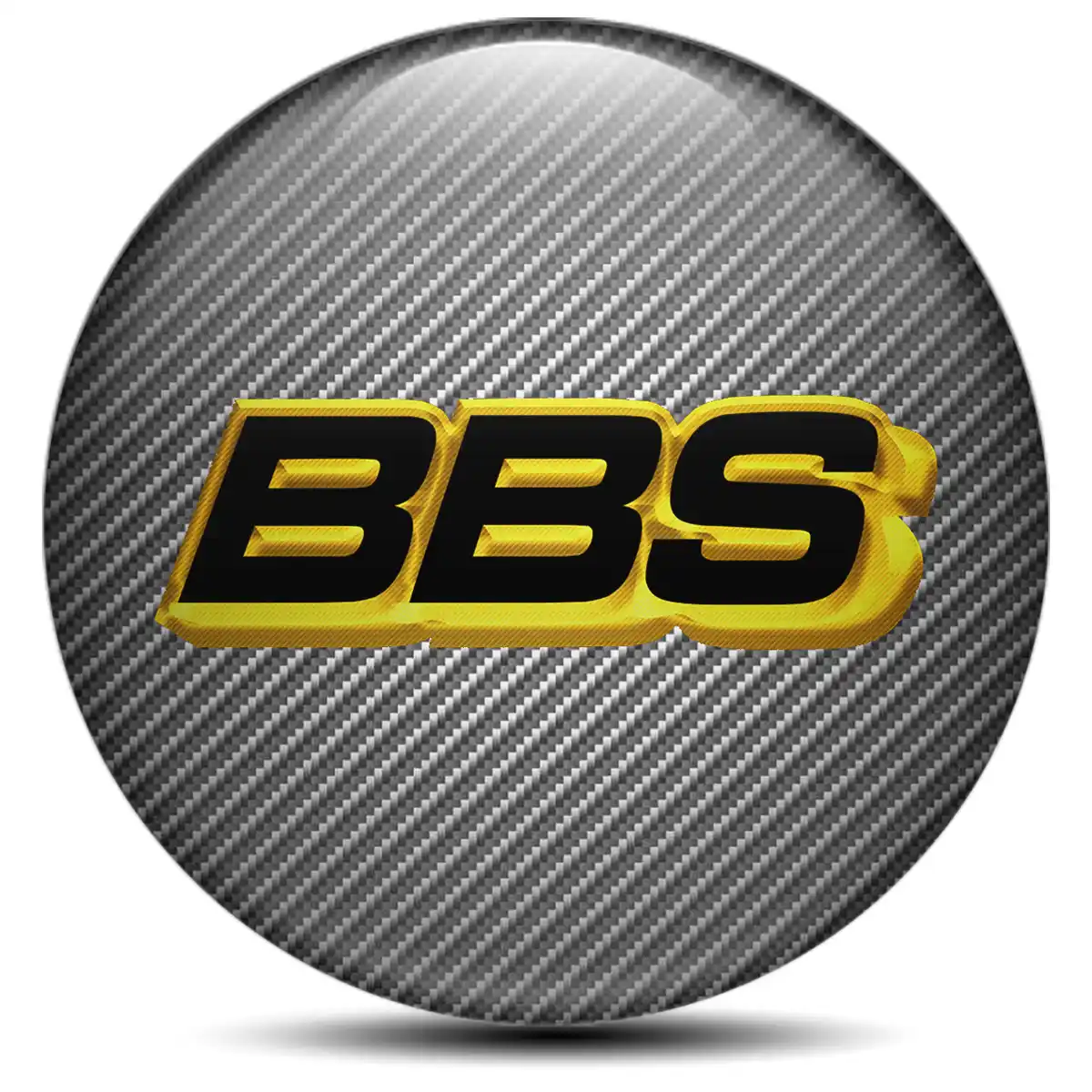 BBS Domed Sticker Premium Resin