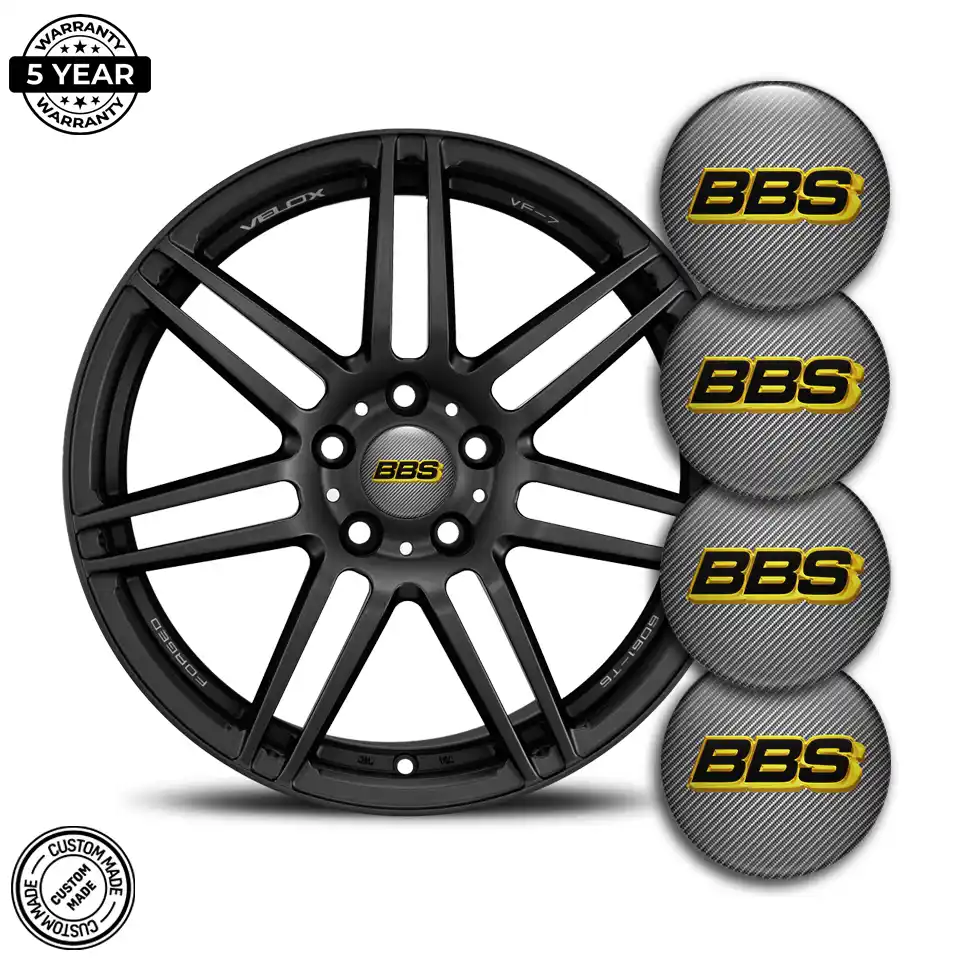 BBS Domed Sticker Premium Resin