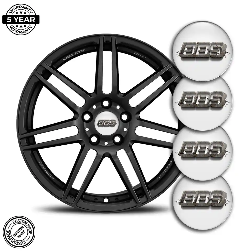 BBS Domed Sticker Self-Adhesive Limited Edition