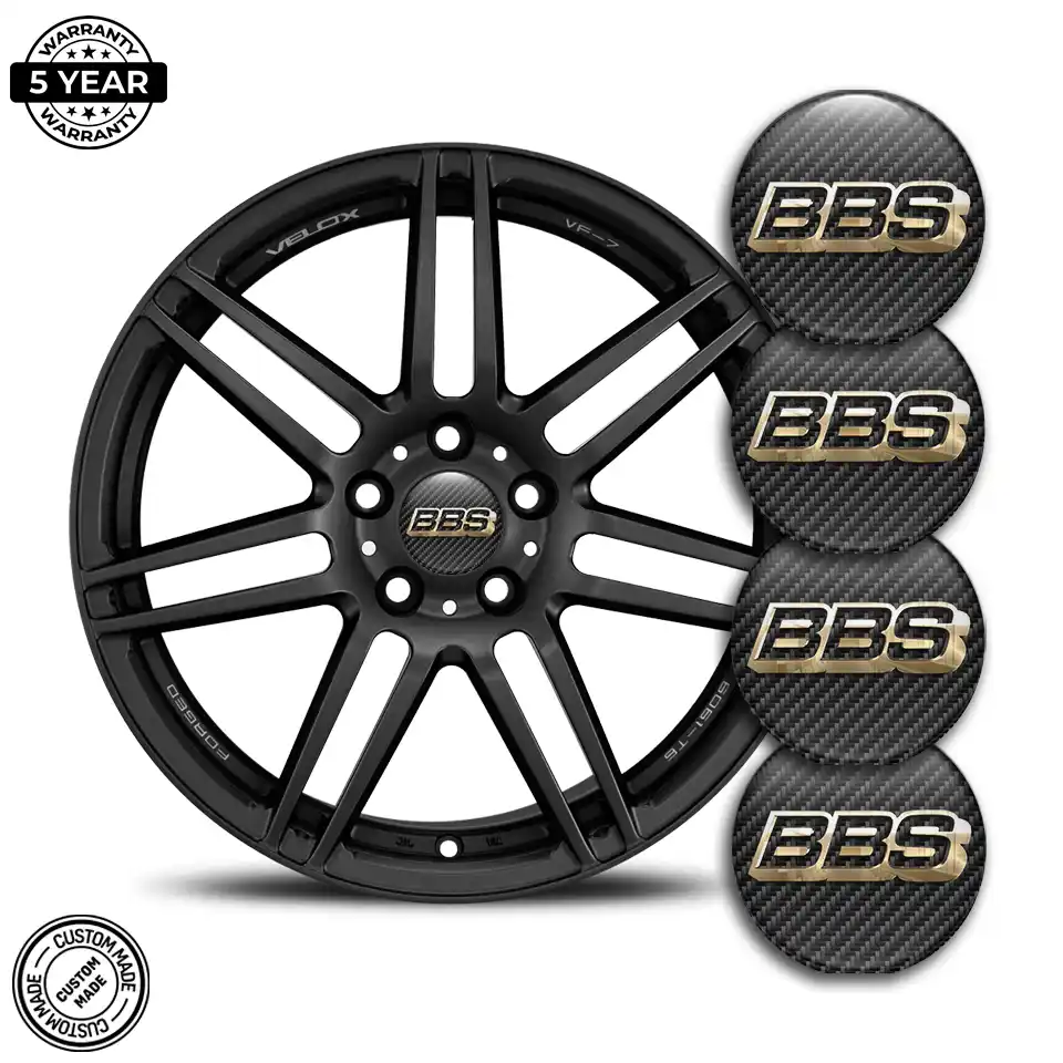 BBS Domed Sticker Self-Adhesive Premium Quality