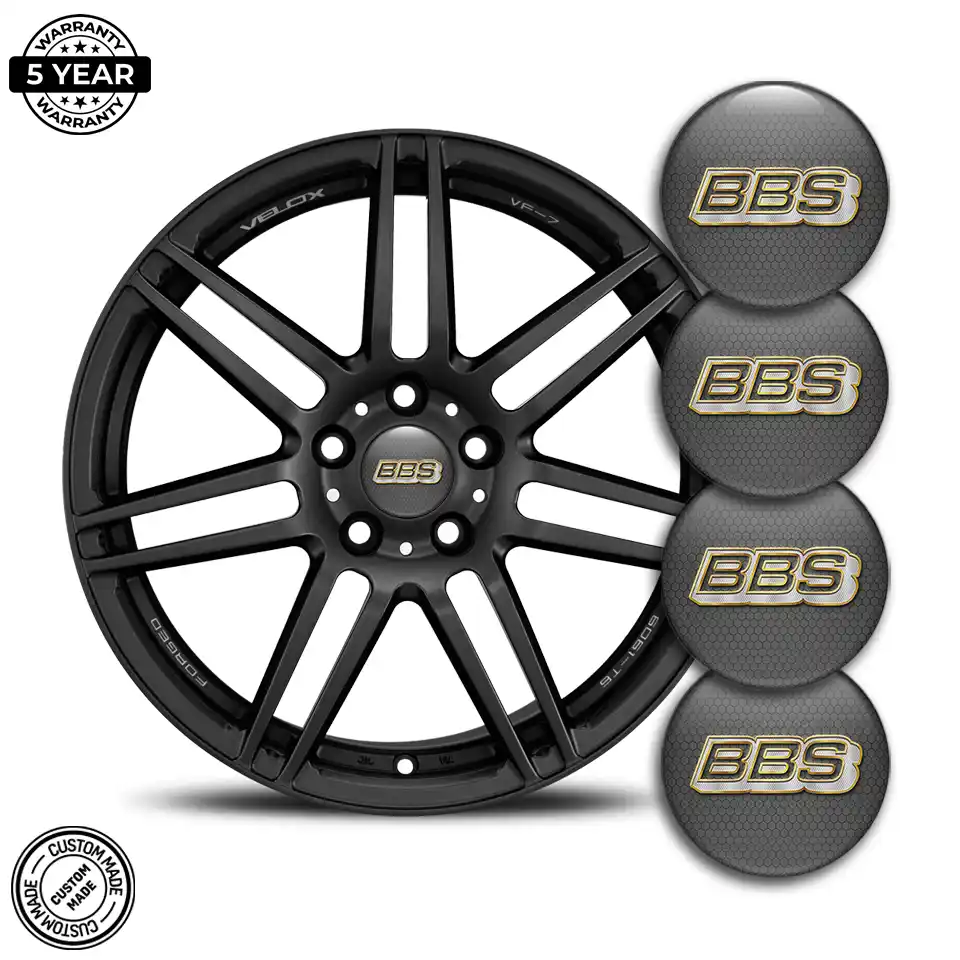 BBS Domed Sticker Tuning Car