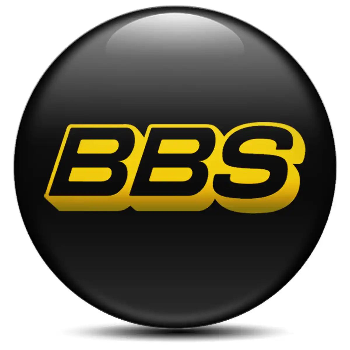 BBS Emblem Badge Self-Adhesive Interior Design