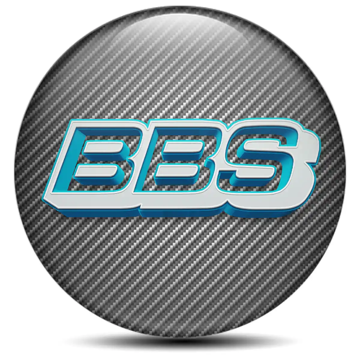BBS Emblem Badge Self-Adhesive Premium Resin