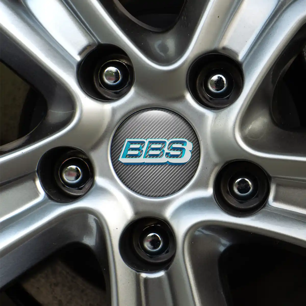 BBS Emblem Badge Self-Adhesive Premium Resin