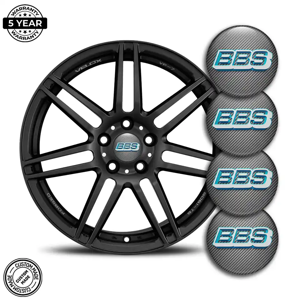 BBS Emblem Badge Self-Adhesive Premium Resin