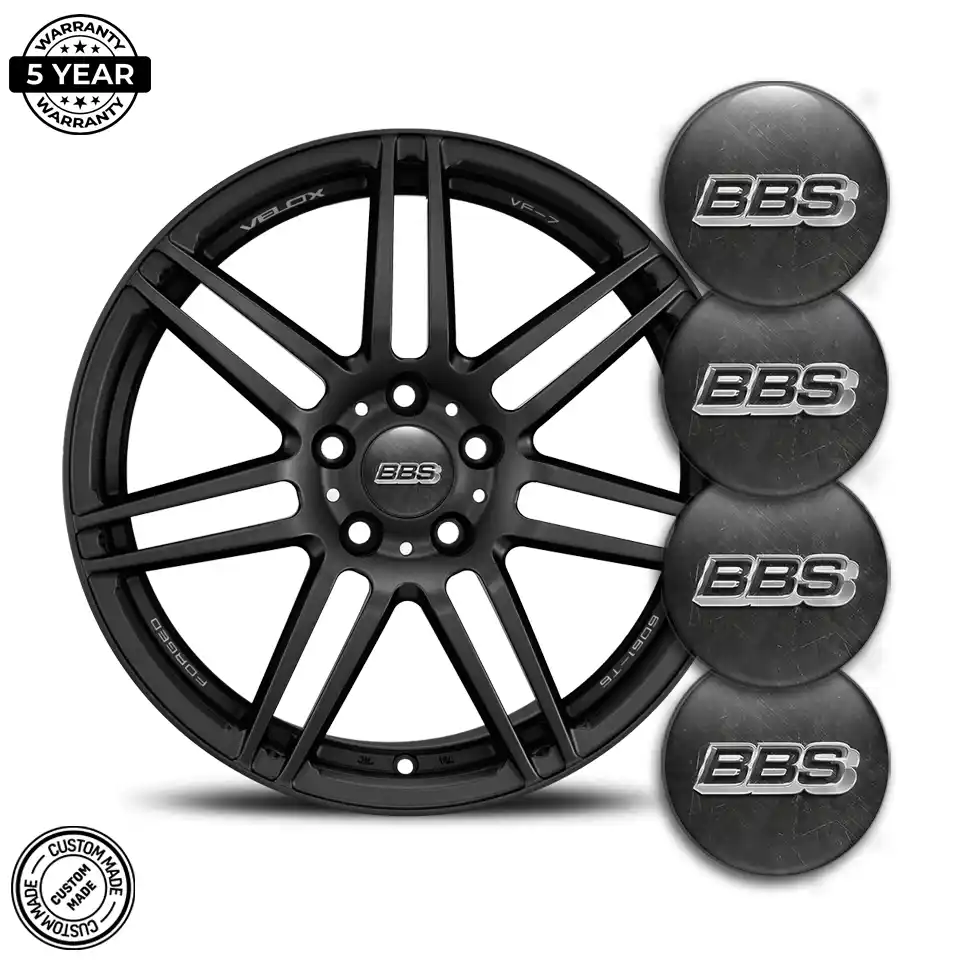 BBS Emblem Center Hub Cap Self-Adhesive Premium Resin