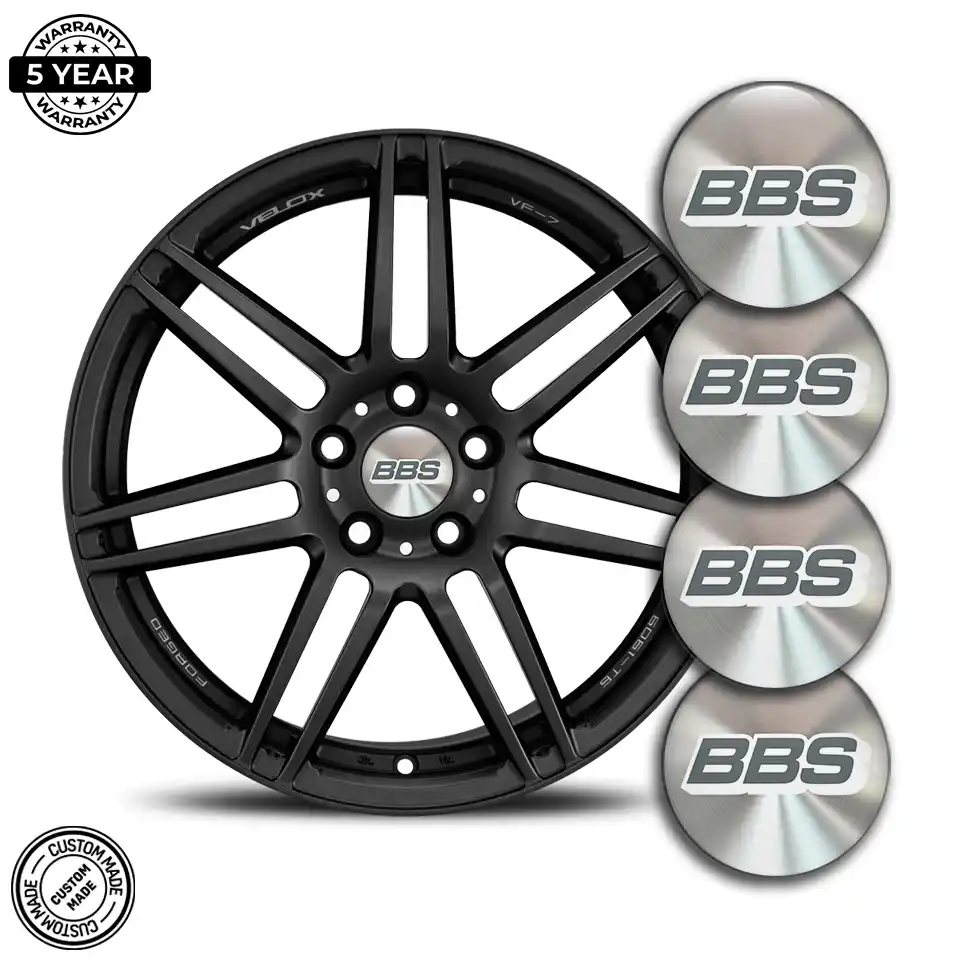 BBS Emblem Epoxy Self-Adhesive Premium Quality