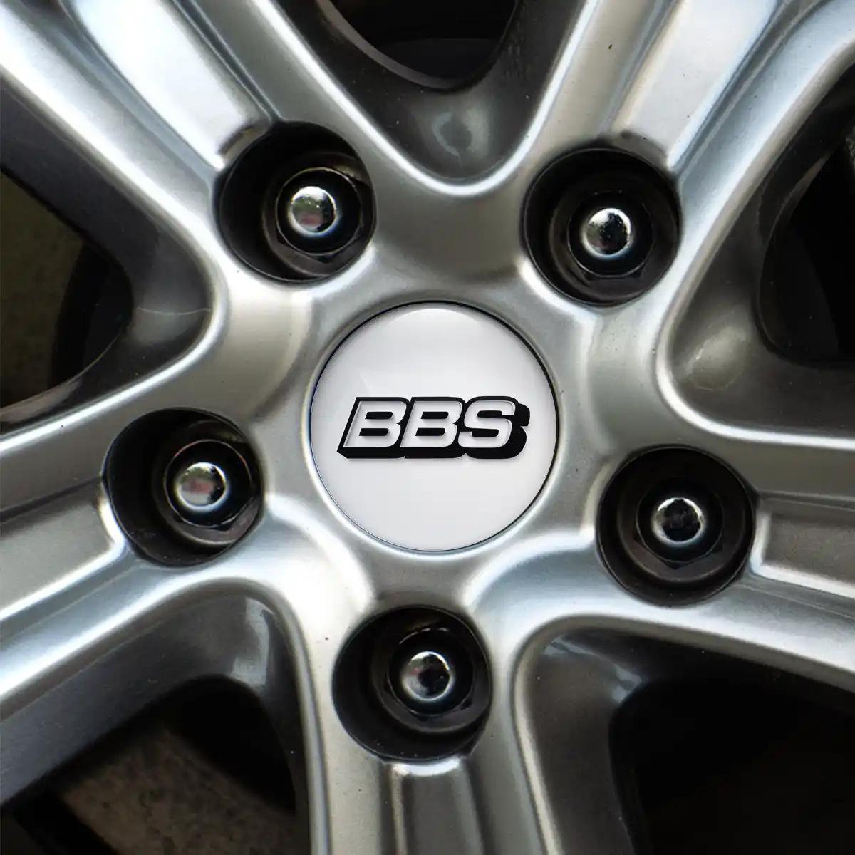 BBS Emblem Wheel Center Caps Exterior Design
