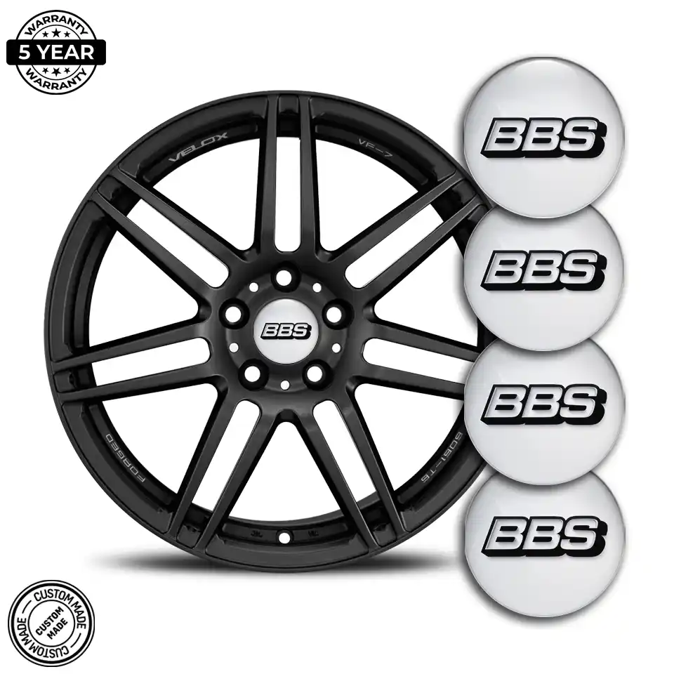 BBS Emblem Wheel Center Caps Exterior Design