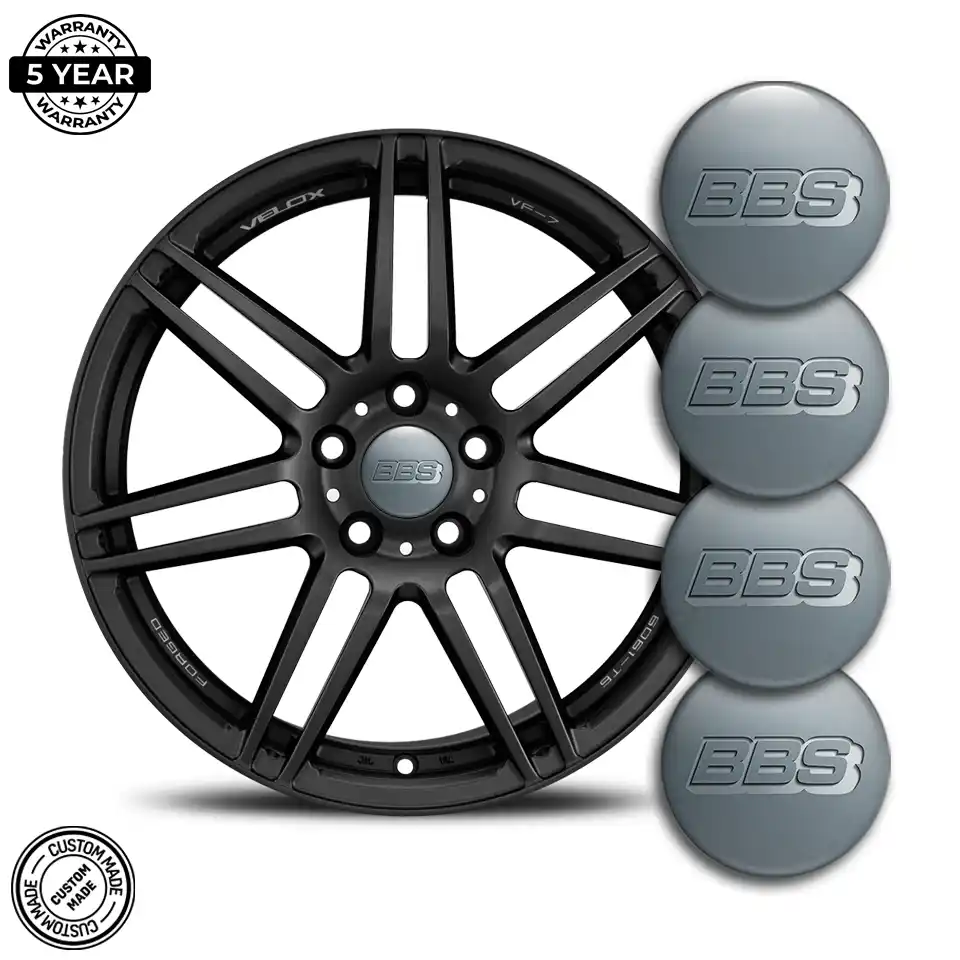 BBS Emblem Wheel Center Caps Stylish Design