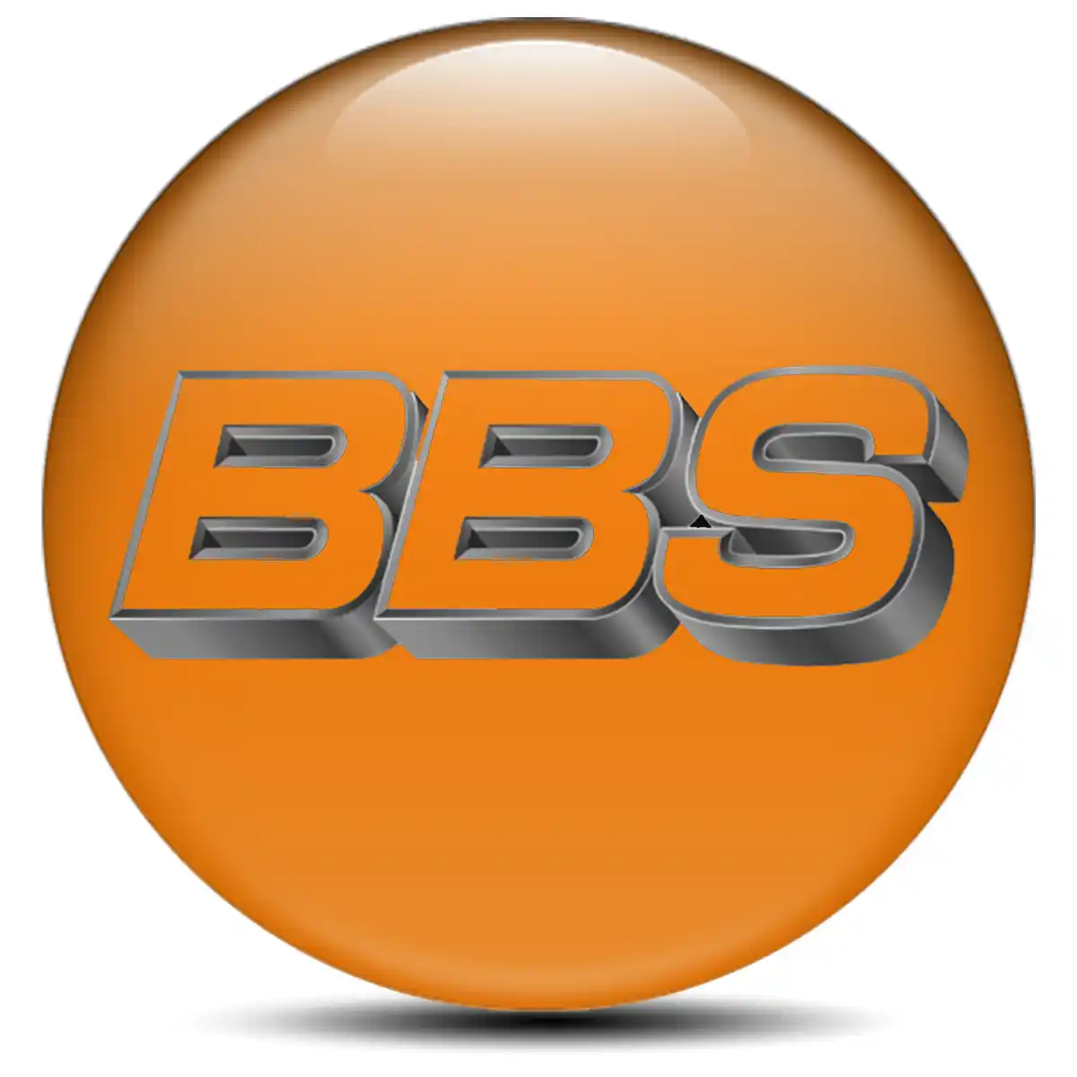 BBS Logo Emblem Self-Adhesive High Quality