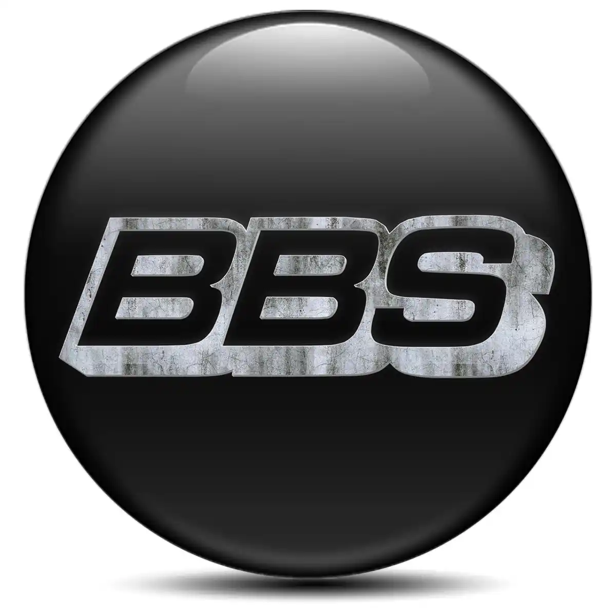 BBS Logo Silicone Badge Exterior Design