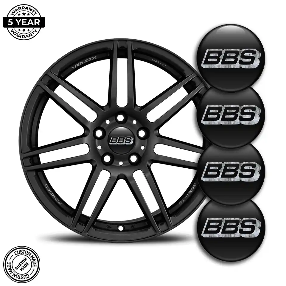 BBS Logo Silicone Badge Exterior Design