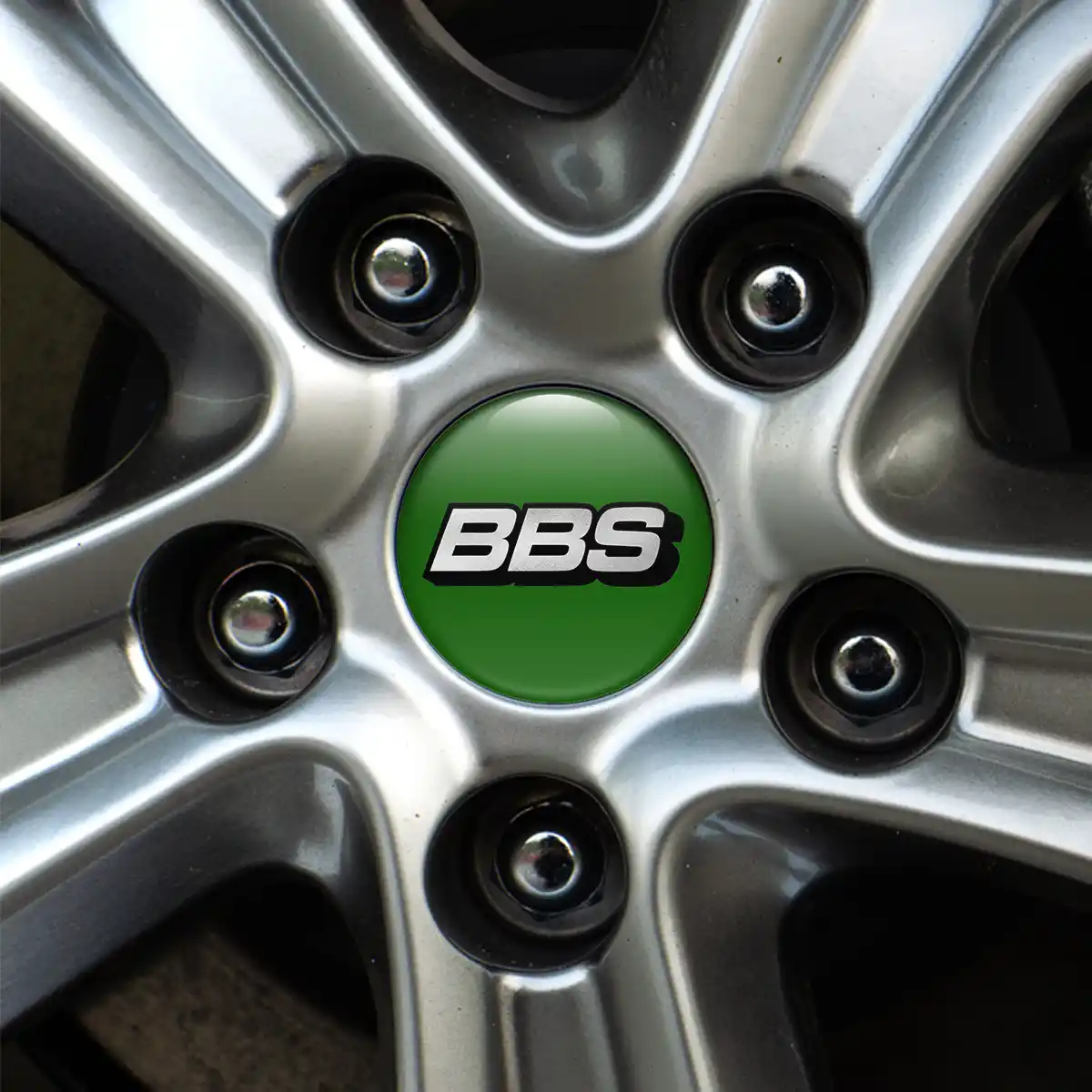 BBS Logo Silicone Badge Premium Resin