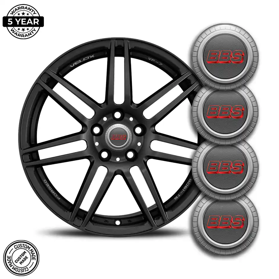 BBS Logo Silicone Emblem High Quality