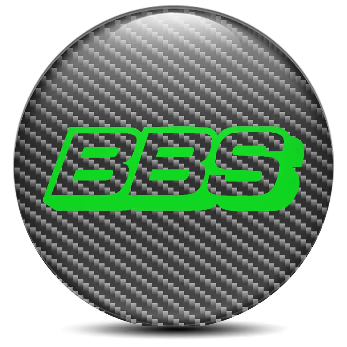BBS Logo Silicone Emblem Self-Adhesive High Quality