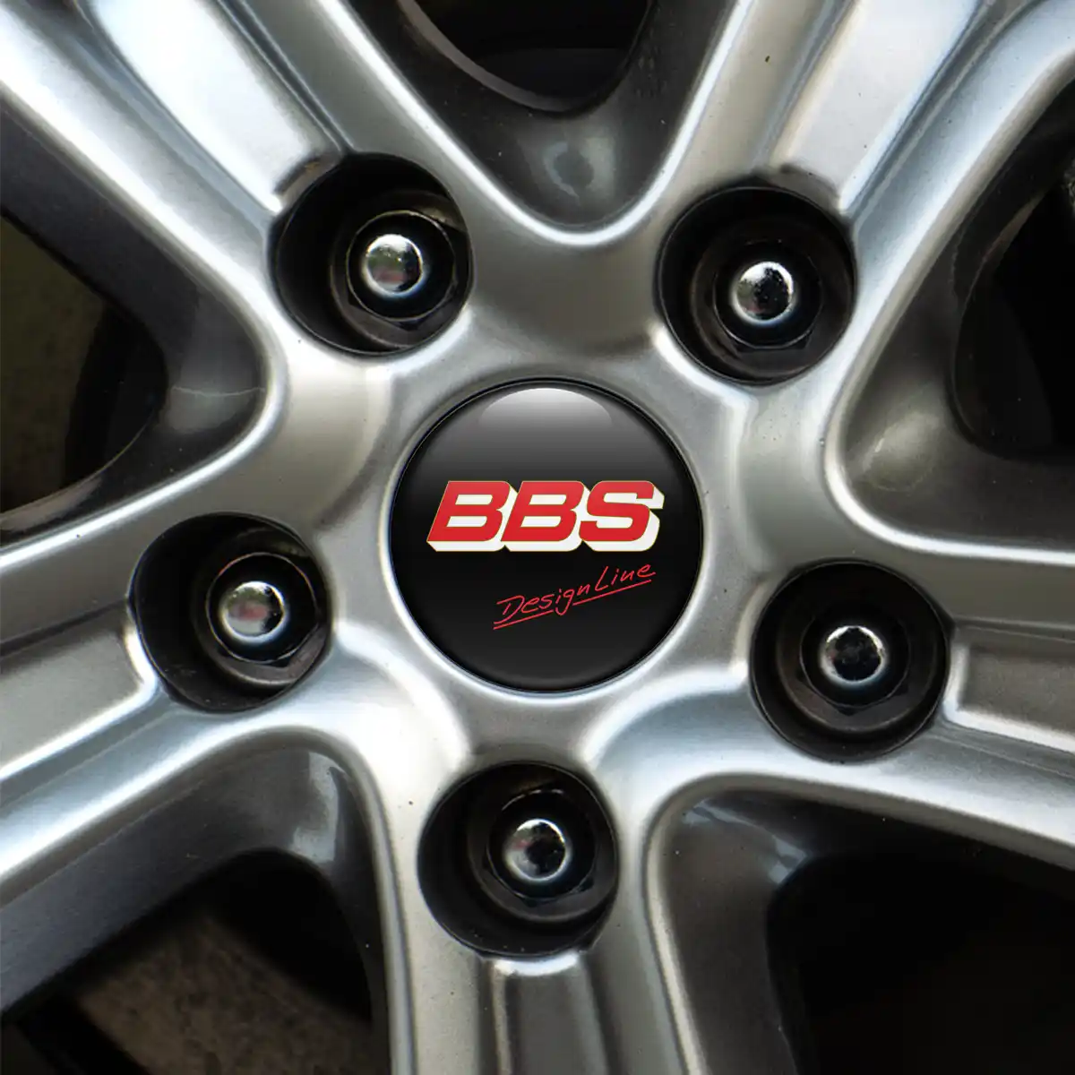 BBS Logo Silicone Emblem Self-Adhesive Limited Edition