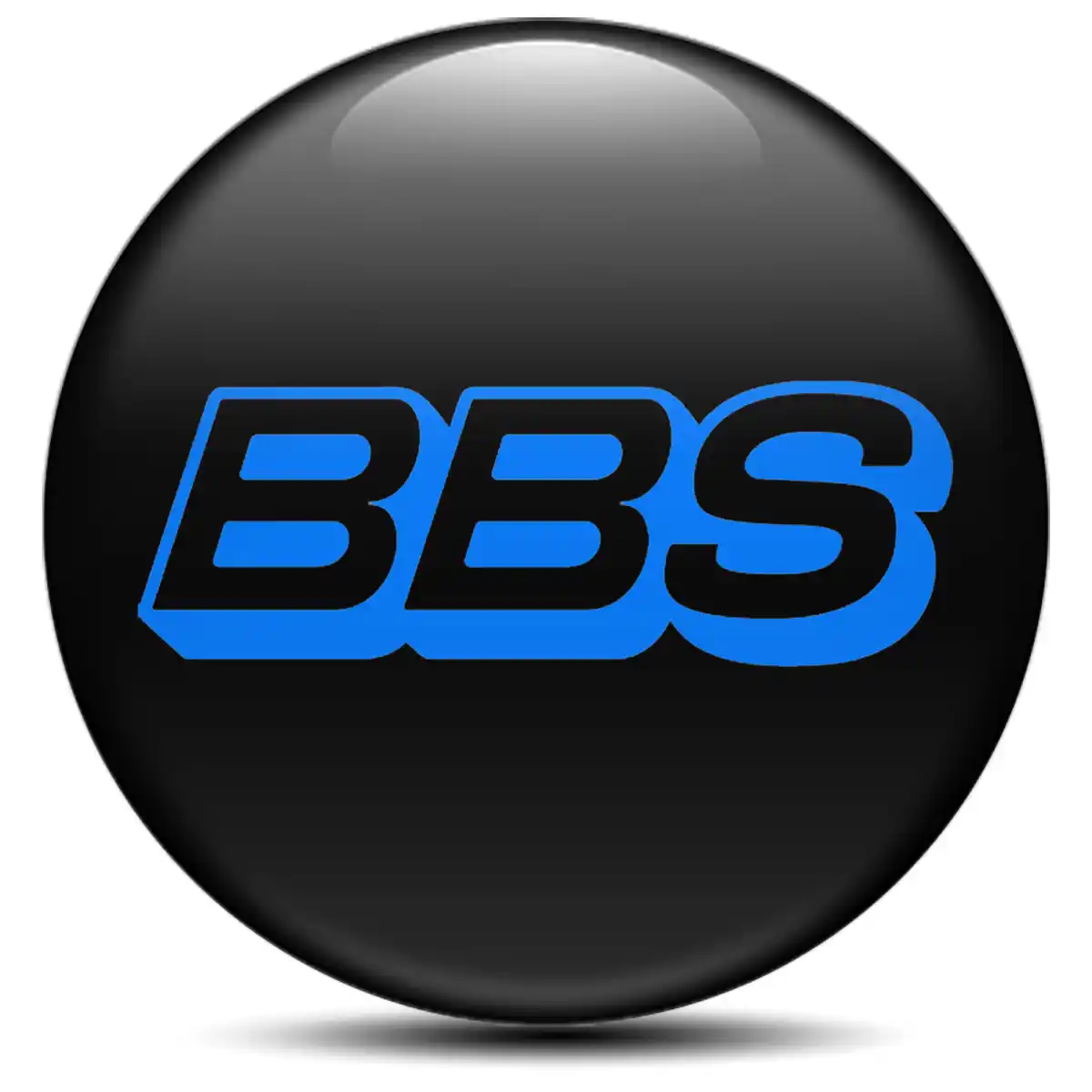 BBS Logo Silicone Emblem Self-Adhesive Luxury Edition