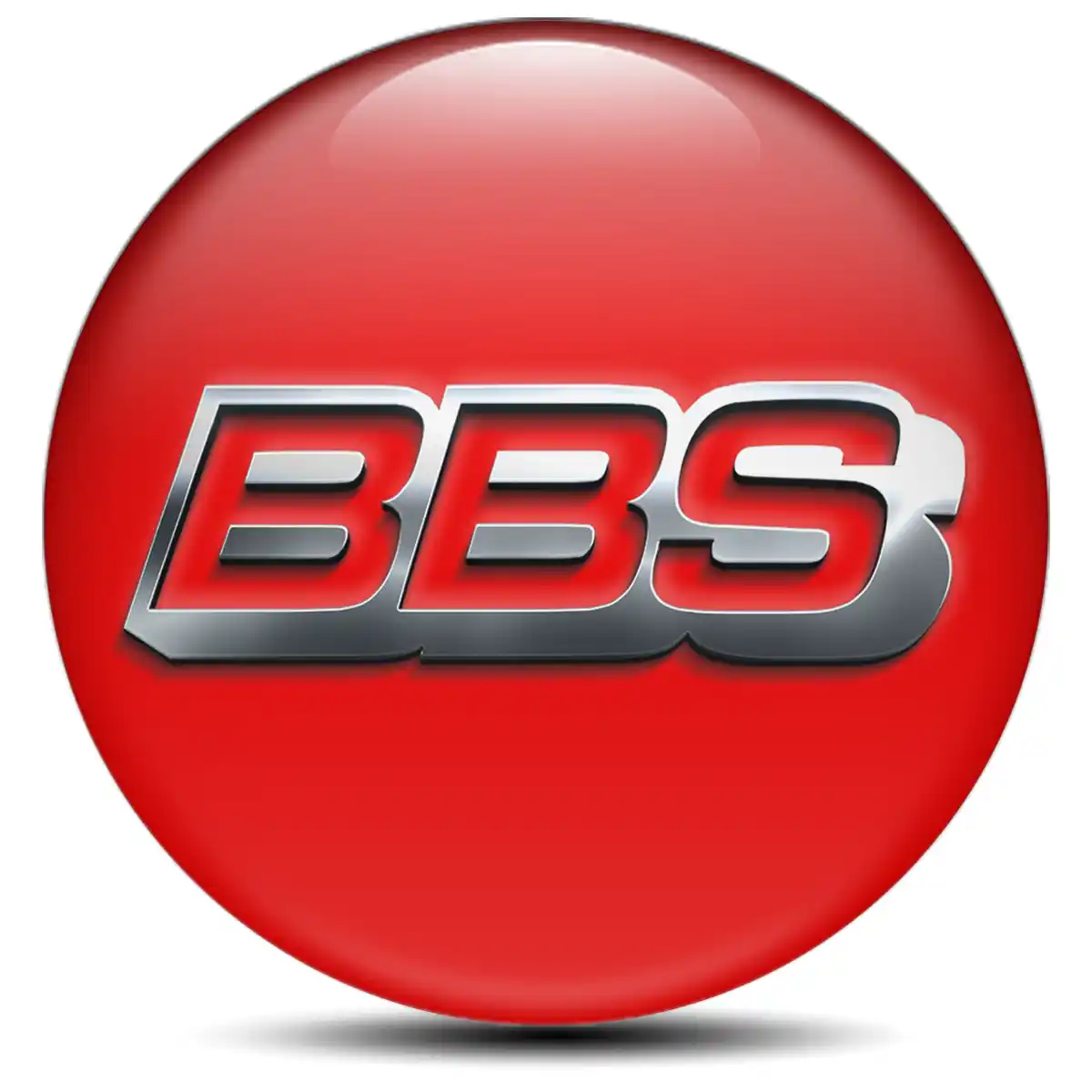 BBS Logo Silicone Sticker Limited Edition