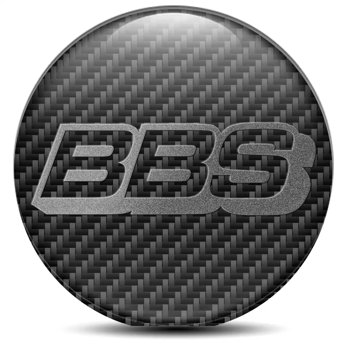 BBS Logo Silicone Sticker Luxury Edition