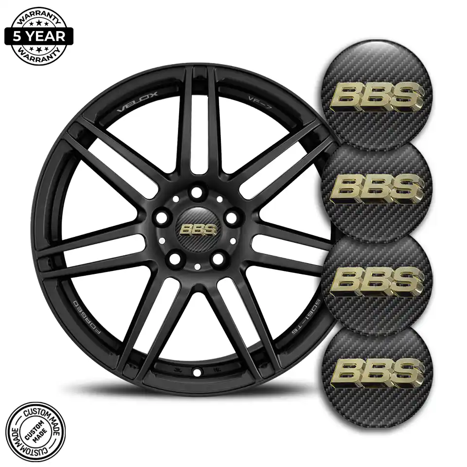 BBS Logo Sticker Premium Resin