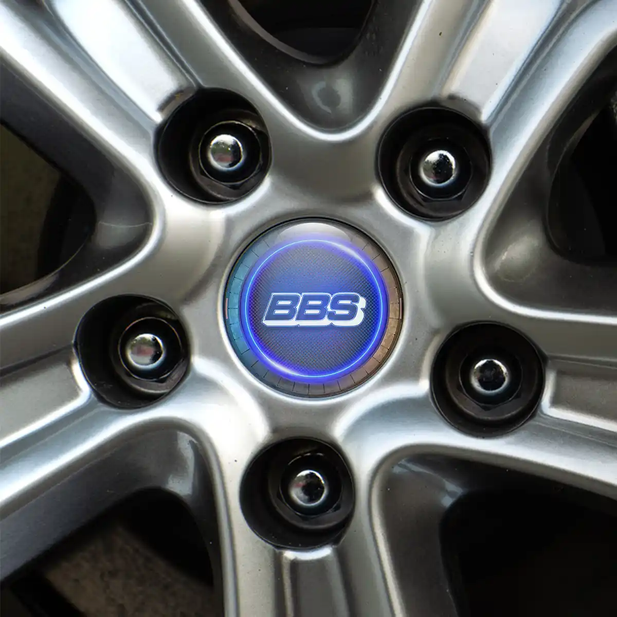 BBS Silicone Emblem Self-Adhesive Limited Edition