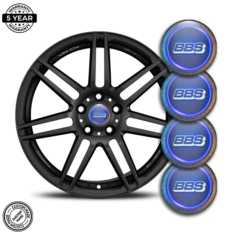 BBS Silicone Emblem Self-Adhesive Limited Edition