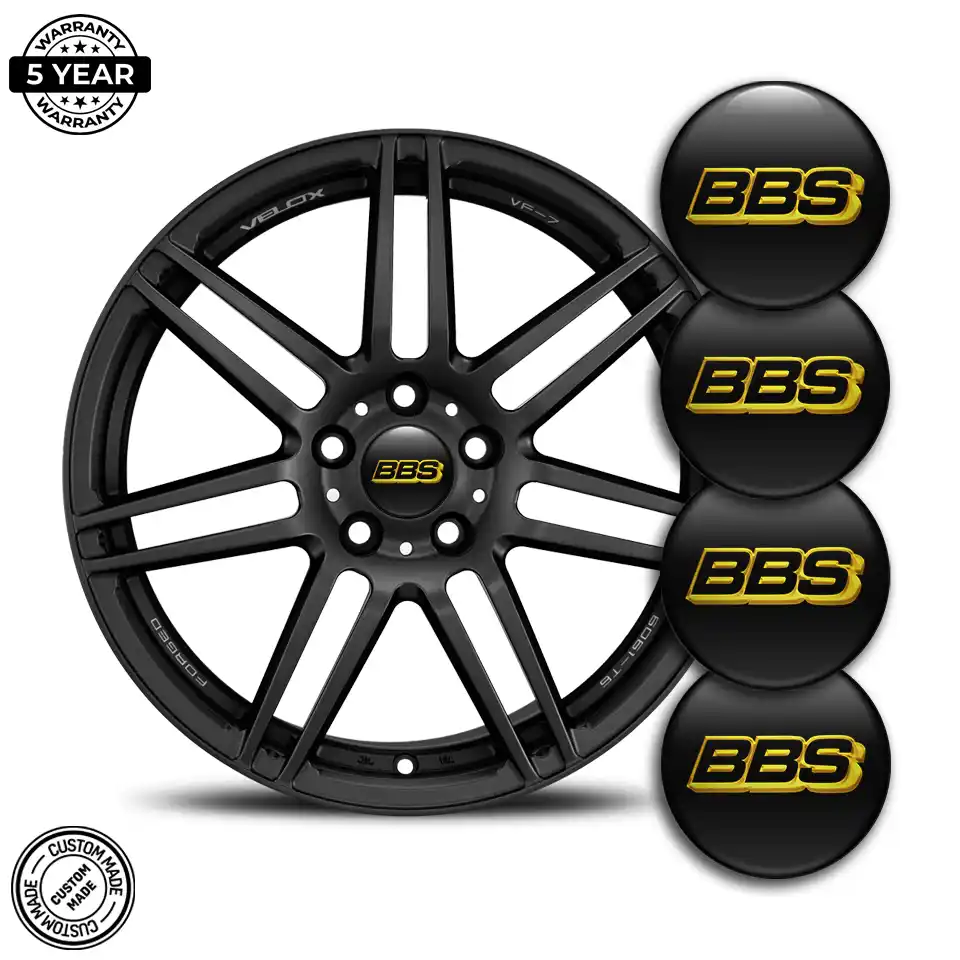 BBS Silicone Emblem Stylish Design