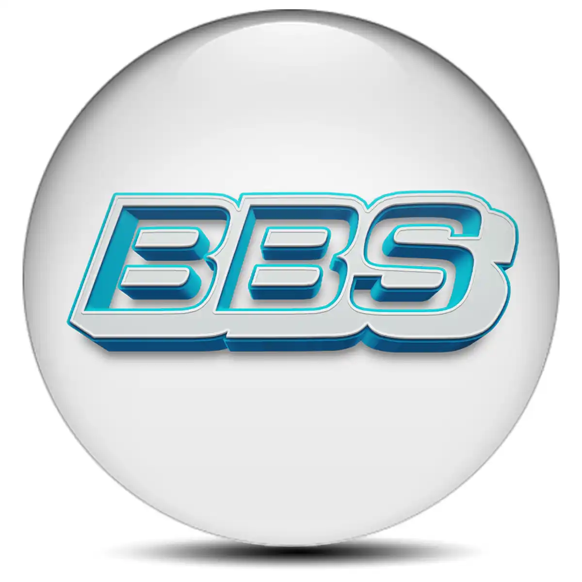 BBS Silicone Emblem Tuning Car
