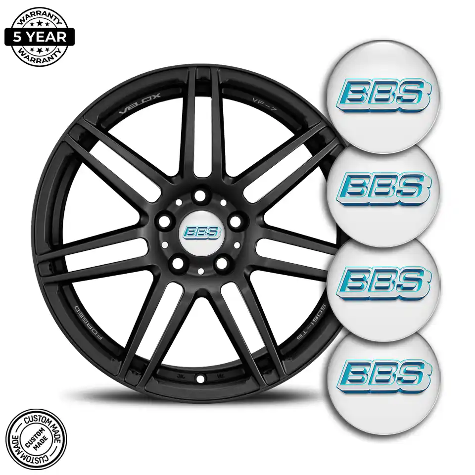 BBS Silicone Emblem Tuning Car