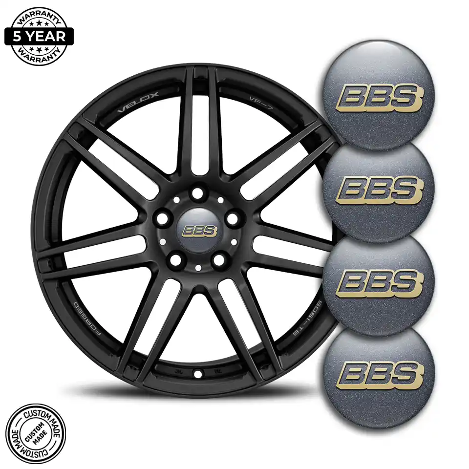 BBS Silicone Sticker Self-Adhesive Stylish Design