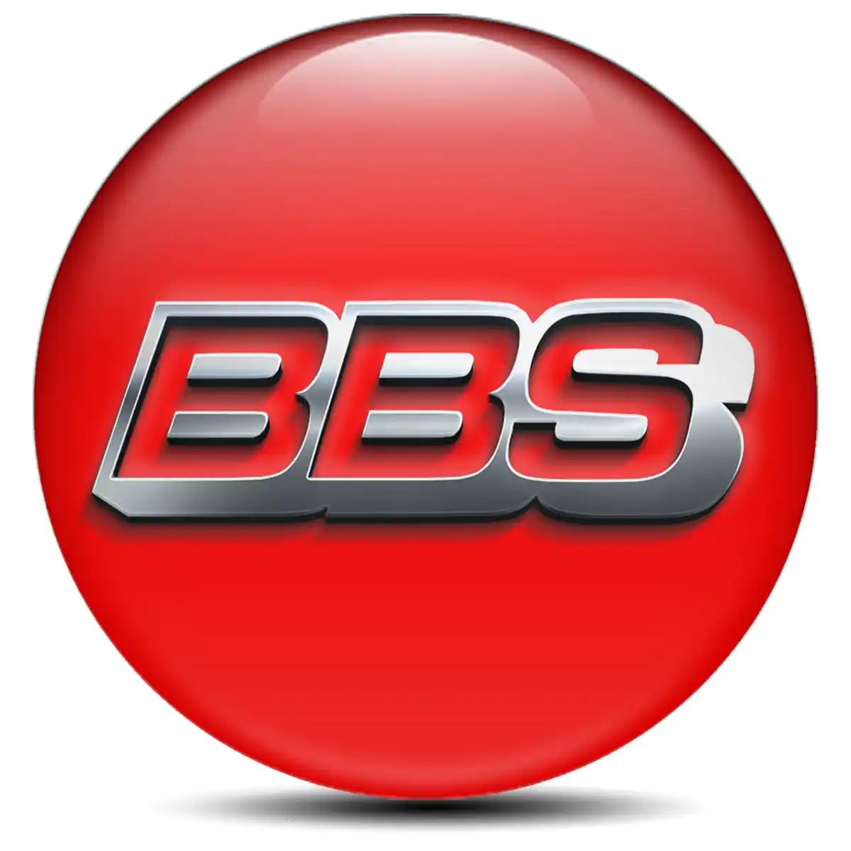 BBS Silicone Sticker Stylish Design