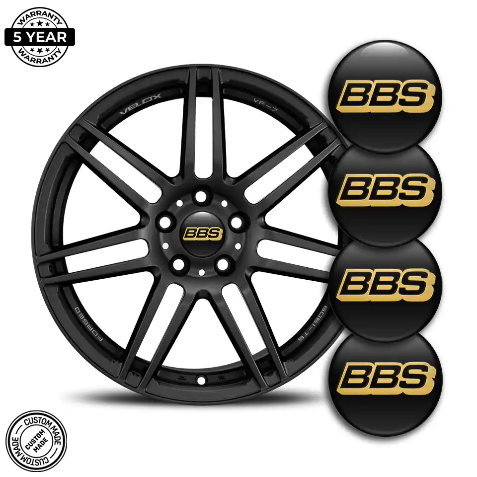 BBS Wheel Emblem Self-Adhesive Interior Design