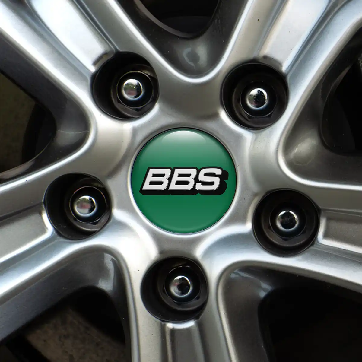 BBS Wheel Emblem Self-Adhesive Premium Resin