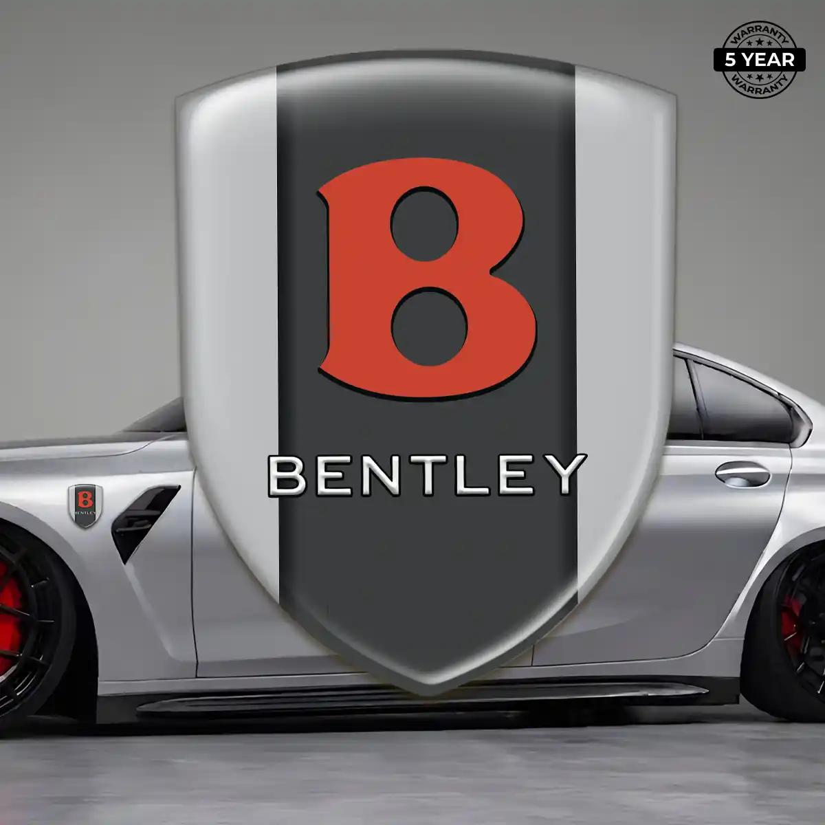 Bentley 3D Badge Sticker Deluxe Edition