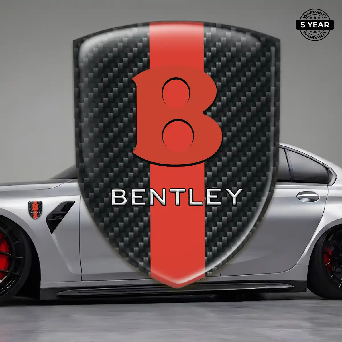 Bentley 3D Badge Sticker Elite Edition