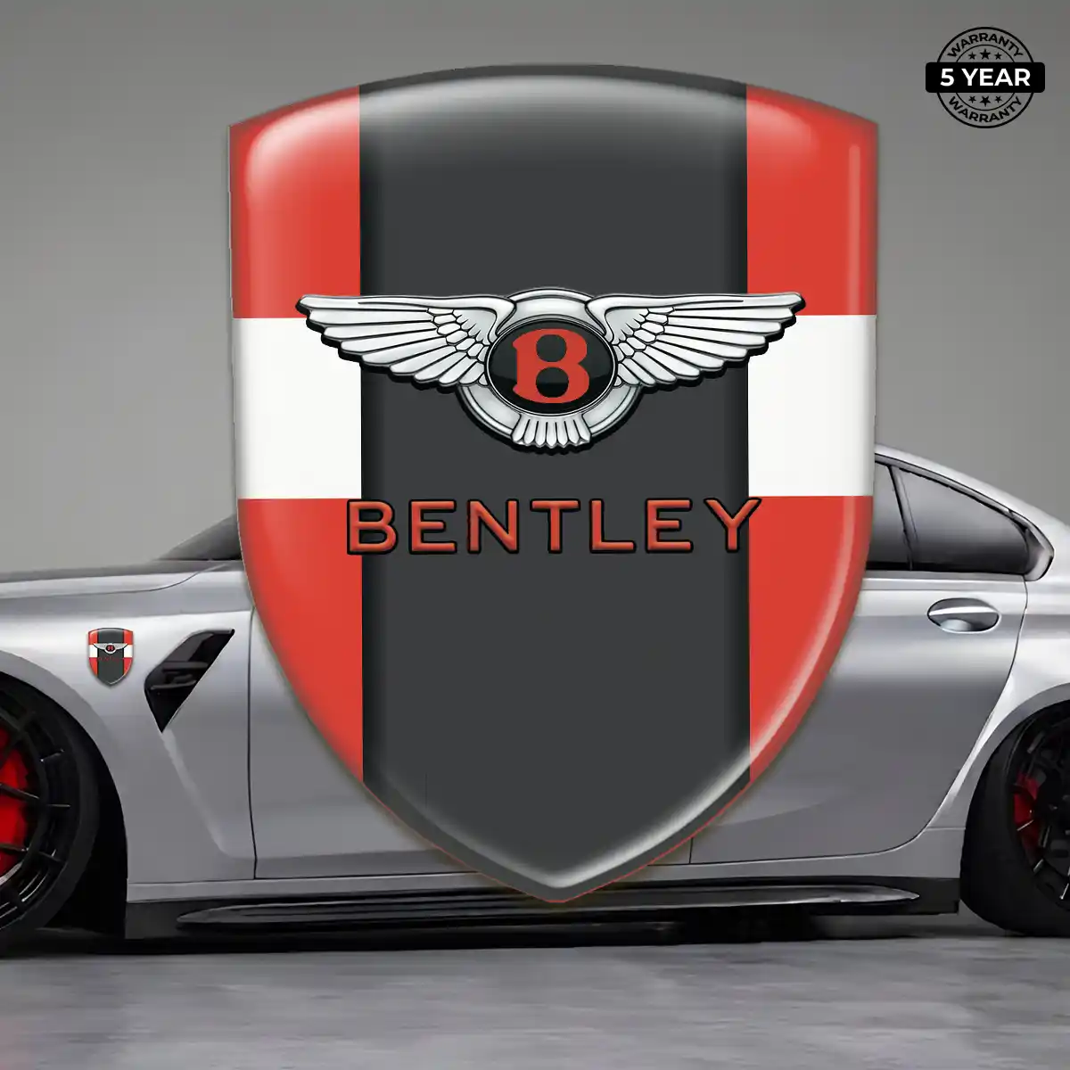 Bentley 3D Badge Sticker Noble Edition