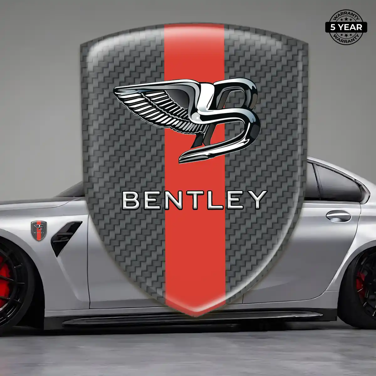 Bentley 3D Badge Sticker Opulent Line